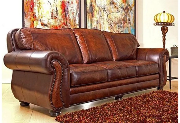 Leather furniture