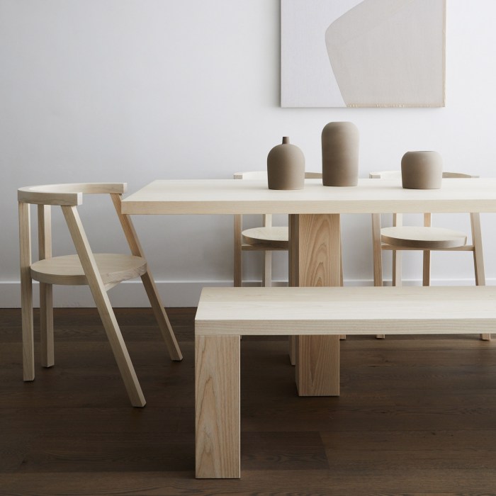 Minimal wood furniture deals